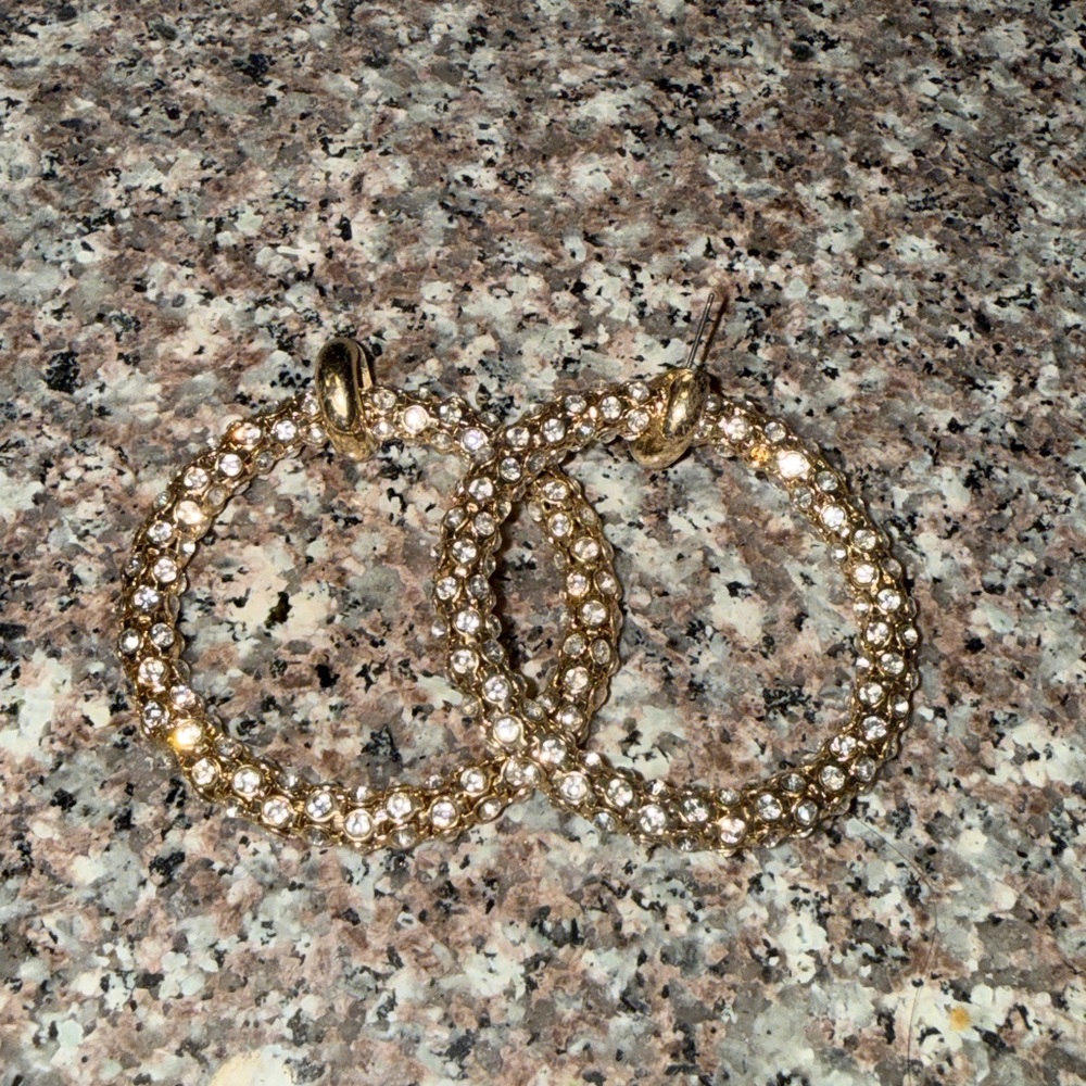 Fashion Nova Gold Hoop Earrings